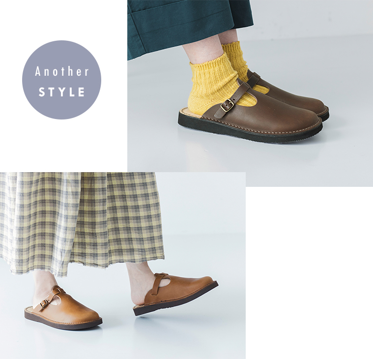 【 Organic handloom 】GUDALUR・靴下スタイル／素足スタイル