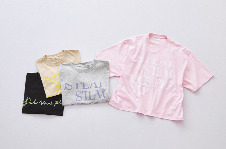 ichi プリントTシャツのラインナップとデザイン