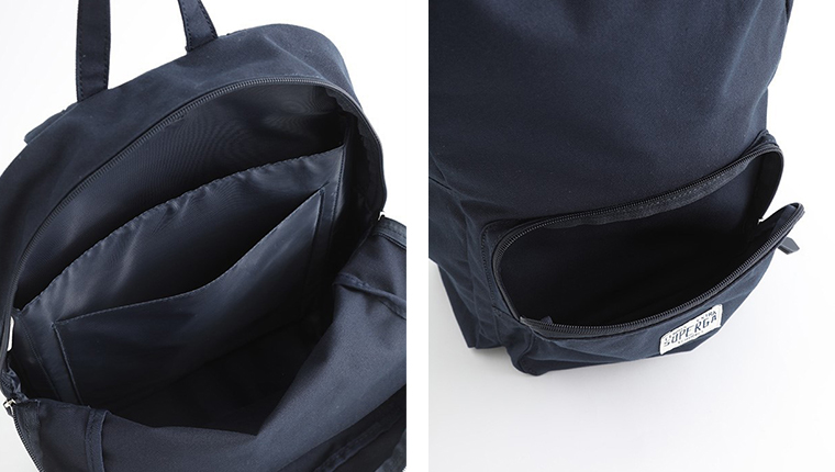 BACK TO SCHOOL BACKPACK(A・BLUE　NAVY)のディテール