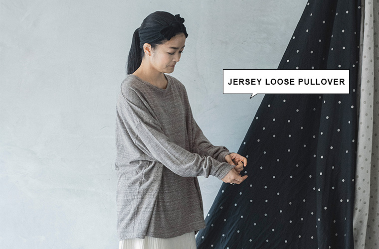 JERSEY LOOSE PULLOVER