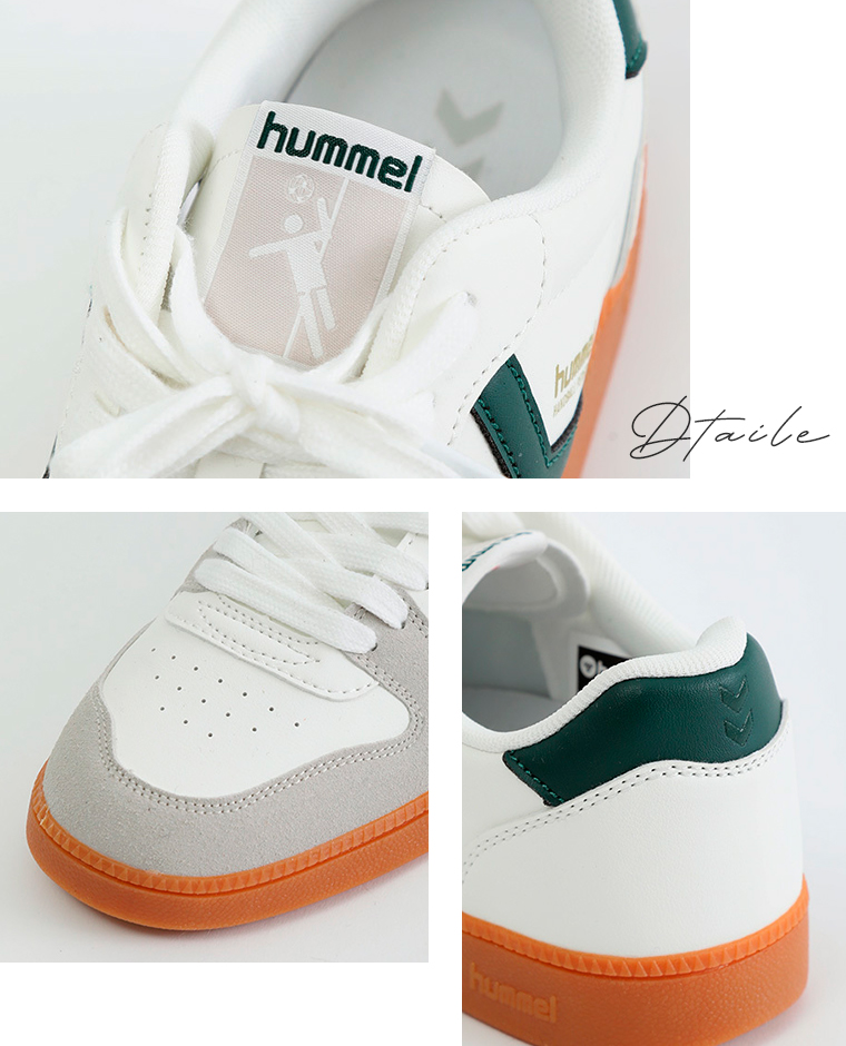 【 hummel 】HANDBALL PERFEKT／シューズアップ3か所・ディテール