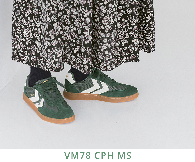 【 hummel 】VM78　CPH　MS／メインビジュアル・シューズアップ