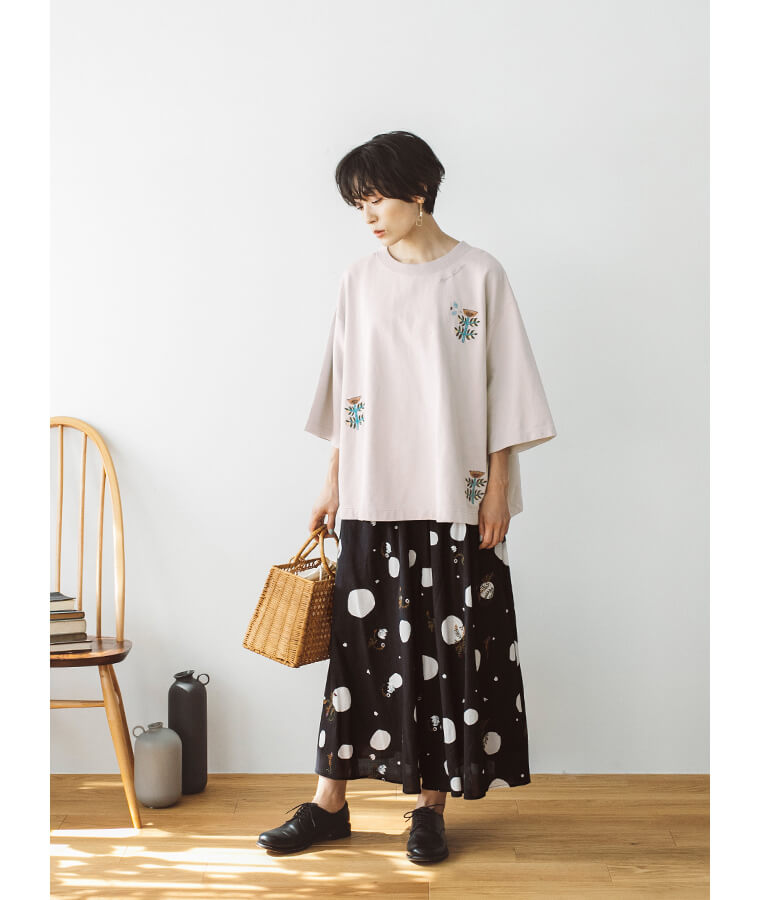 松尾ミユキさんコラボ【 SUPER HAKKA 】刺繍と織りで表現した特別な