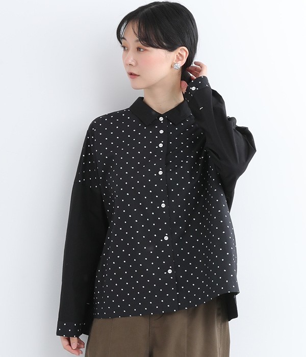 【ito fukuoka】square collar tops リネン 作家さん